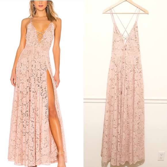 x revolve victory gown